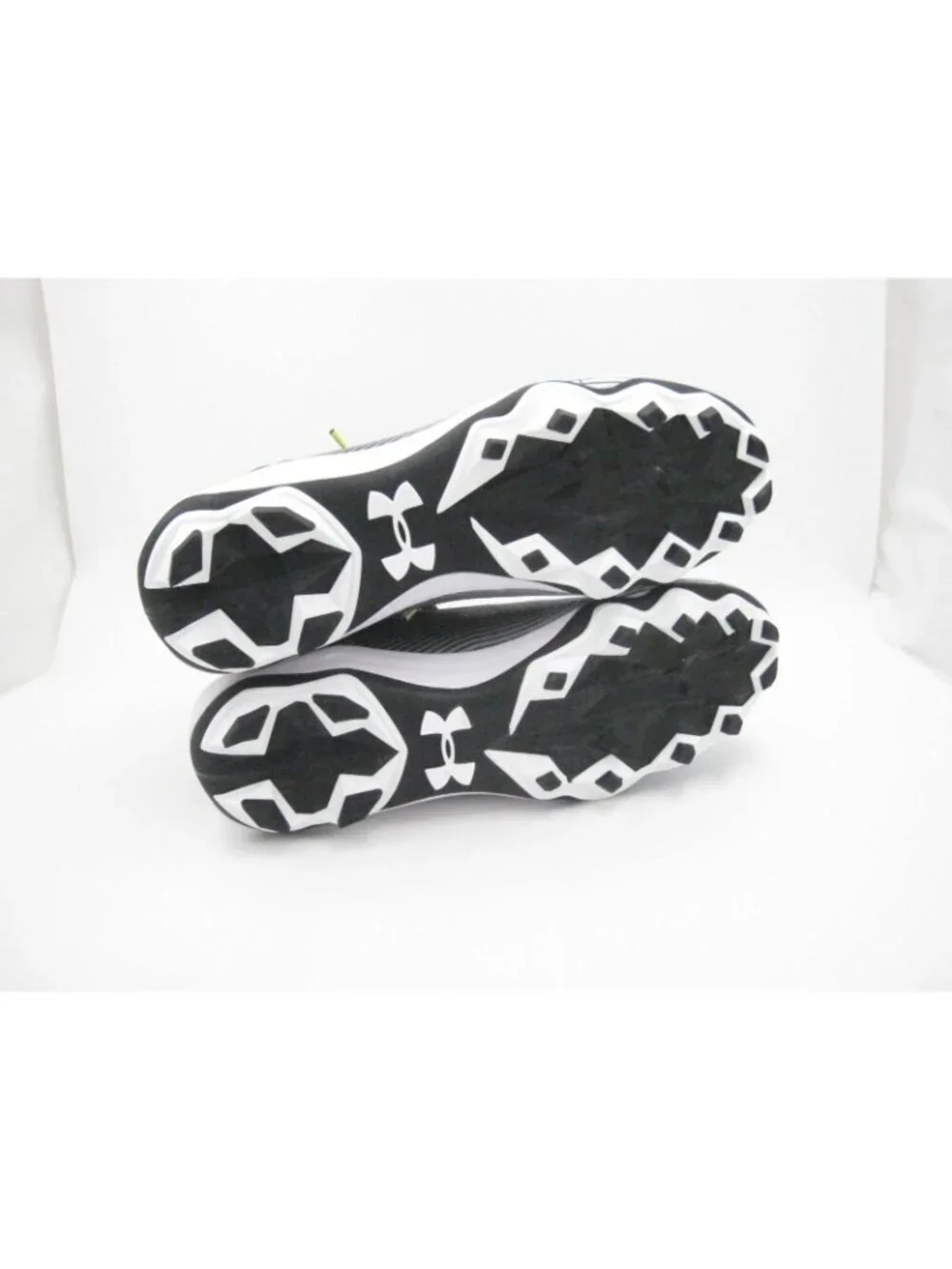 Under Armour Hammer MC 2.0 Cleats Men Sz 10.5 Black White Football (F14)